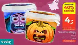 Dealz Wata cukrowa Halloween bubble gum oferta
