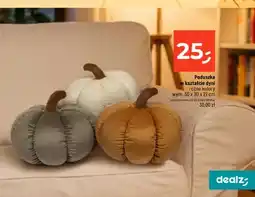 Dealz Poduszka w kształcie dyni 30x30x21 cm oferta