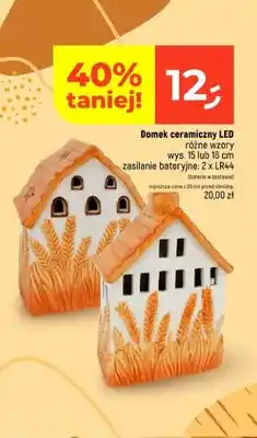 Dealz Domek ceramiczny LED oferta