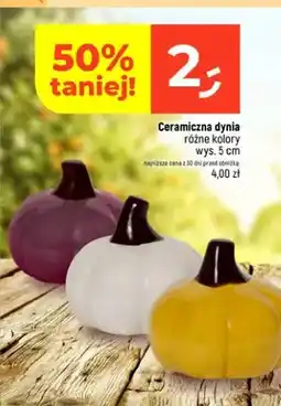 Dealz Ceramiczna dynia oferta