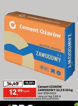 Leroy Merlin Cement Ożarów Zawodowy 32,5 R oferta