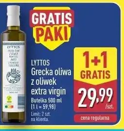 ALDI Oliwa z oliwek Lyttos oferta
