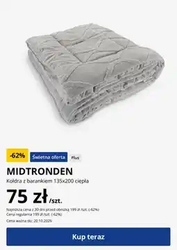 JYSK Kołdra z barankiem Midtronden 135x200 cm ciepła oferta