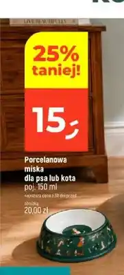 Dealz Porcelanowa miska dla psa lub kota oferta