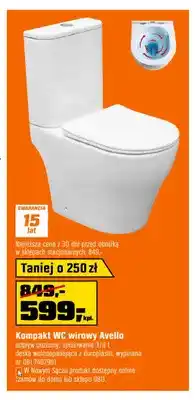 OBI Kompakt Wc wirowy Avello oferta