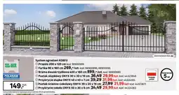 Leroy Merlin Przęsło Korfu 200x120 cm Polbram Steel Group oferta
