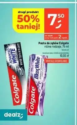 Dealz Pasta do zębów Colgate oferta