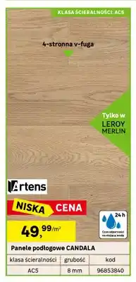 Leroy Merlin Panele podłogowe Candala Artens oferta