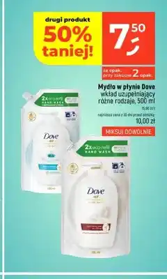 Dealz Mydło w płynie Dove wkład uzupełniający oferta