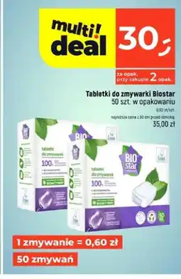 Dealz Tabletki do zmywarki Biostar oferta