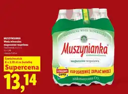 Lidl Woda mineralna Muszynianka oferta