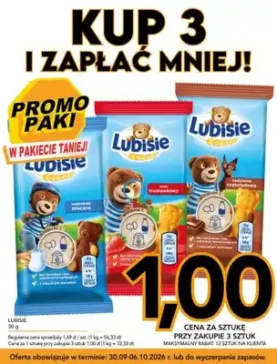 Ciastko Lubisie nadzienie czekoladowe