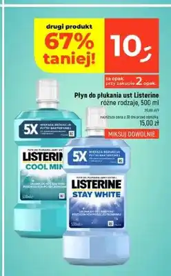 Dealz Płyn do płukania ust Listerine oferta