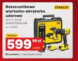 3W Wkrętarko-wiertarka Stanley oferta