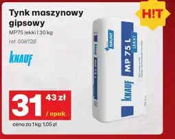 3W Tynk maszynowy Knauf oferta