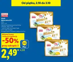 Lidl Masło Pilos oferta