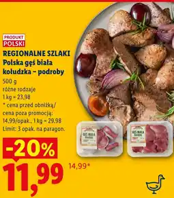 Lidl Gęś Regionalne Szlaki oferta