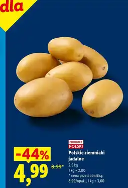 Lidl Ziemniaki Polski oferta