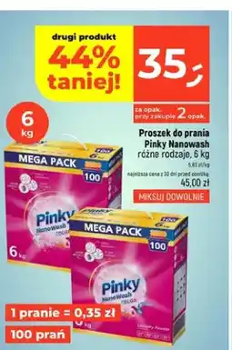 Dealz Proszek do prania Pinky Nanowash oferta