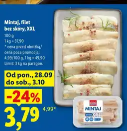 Lidl Mintaj oferta
