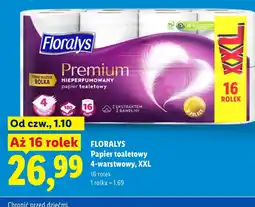 Lidl Papier toaletowy Floralys oferta
