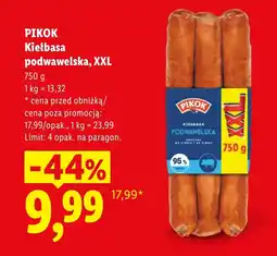 Lidl Kiełbasa podwawelska Pikok oferta