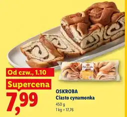 Lidl Ciasto Oskroba oferta