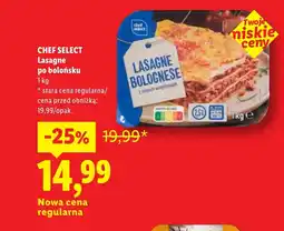 Lidl Lasagne Chef Select oferta