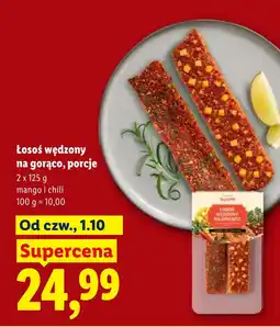 Lidl wędzony Łosoś oferta