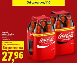 Lidl Napój gazowany Coca-Cola oferta