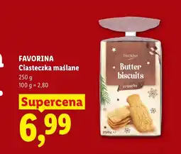 Lidl Ciasteczka Favorina oferta