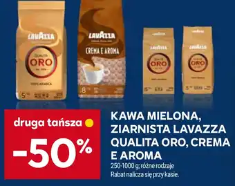 Kawa Mielona, Ziarnista Lavazza Qualita Oro, Crema E Aroma