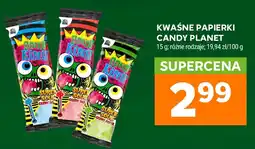 Stokrotka Kwaśne Papierki Candy Planet oferta