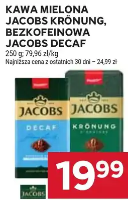 Stokrotka Kawa Mielona Jacobs Krönung, Bezkoфеinowa Jacobs Decaf oferta