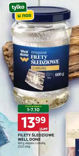 Stokrotka Filety Śledziowe Well Done oferta