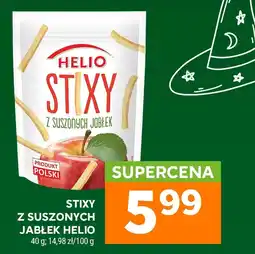 Stokrotka Stixy z suszonych jabłek Helio oferta