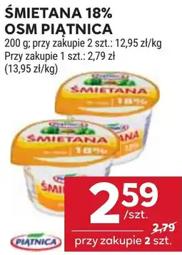 Stokrotka Śmietana 18% OSM PIĄTNICA oferta