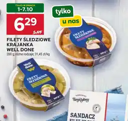 Stokrotka Filety Śledziowe Krajanka Well Done oferta