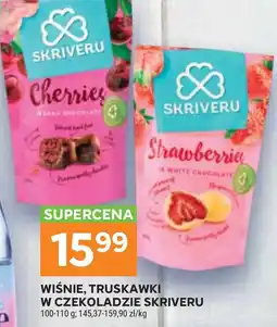 Stokrotka Wiśnie, truskawki w czekoladzie Skriveru oferta