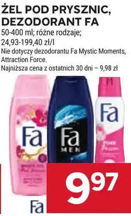 Stokrotka Żel pod prysznic, deodorant Fa oferta