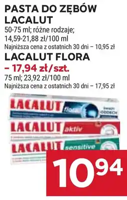 Stokrotka Pasta do zębów Lacalut oferta