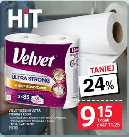 Selgros Ręcznik papierowy Velvet Ultra Strong oferta