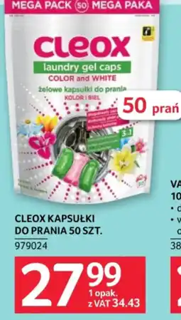 Selgros Cleox Kapsułki do prania oferta