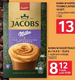 Selgros Jacobs Milka Typ Cappuccino Typ Choco oferta