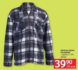 Selgros Koszula Męska Polarowa oferta