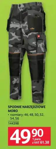 Selgros Spodnie Narzędziowe Moro oferta