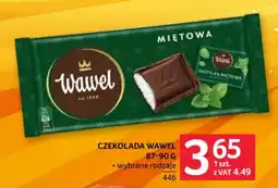 Selgros Czekolada Wawel Miętowa oferta