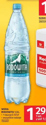 Selgros Woda Rodowita oferta