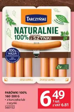 Selgros Parówki 100% z szynki oferta
