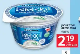 Selgros Jogurt typ grecki Bakoma bardzo gęsty oferta